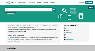 arcada.finna.fi screenshot